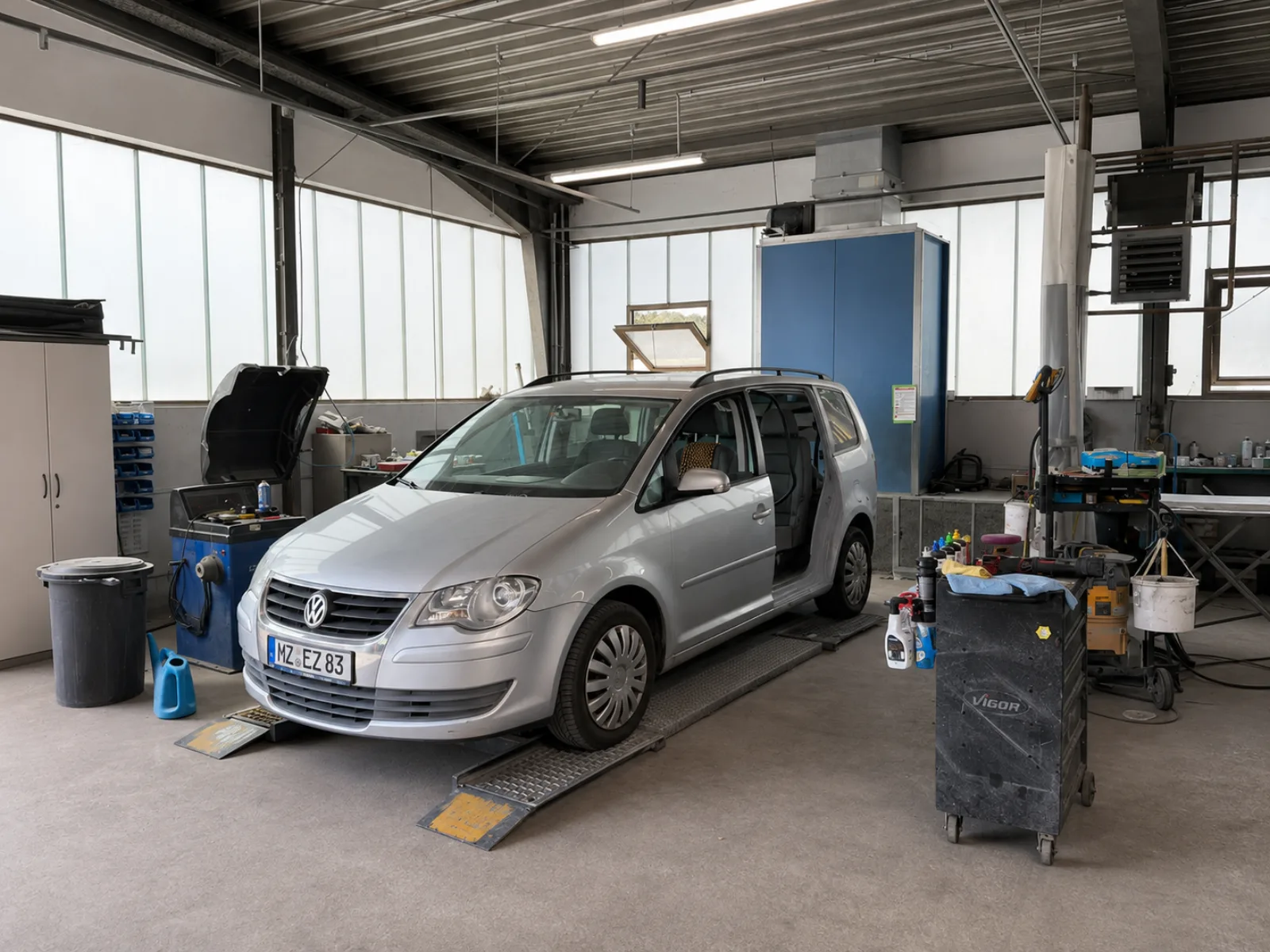 Unfallinstandsetzung bei Alz-Color in Alzey
